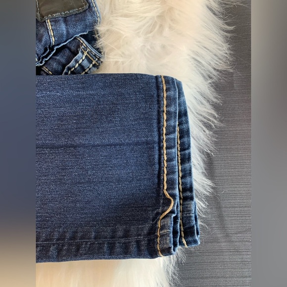 Silver Stylish Blue Jeans for Women - Picture 2 of 6